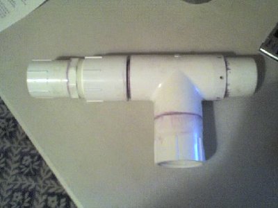 Here is the whole valve. The 2 inch pvc with be cemented to a 2&amp;quot; female adapter and a 2&amp;quot; threaded cap will go into that.