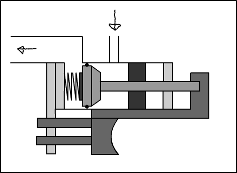 The valve with a realistic looking trigger.