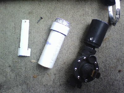 This is the breech parts.  It consists of the locking mechanism, the shell, and the receiver.