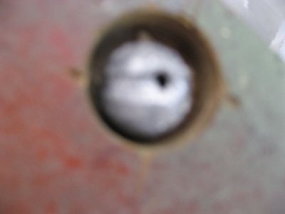 Rope burn, the rope pattern is actually engraved into the sinker, sorry for bad quality pics.