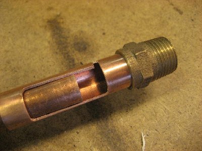 Some breech-loading thing i didnt have time to finish. Will probably be finished and added to the gun next time i visit my parents.