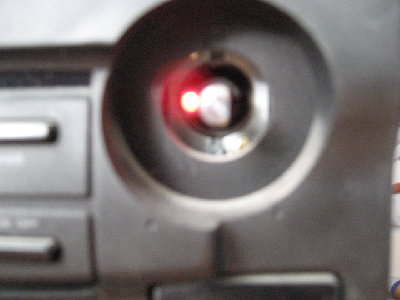 Inside the volume knob place...