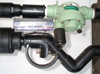 Trigger mount and guard, battery box and valve detail.