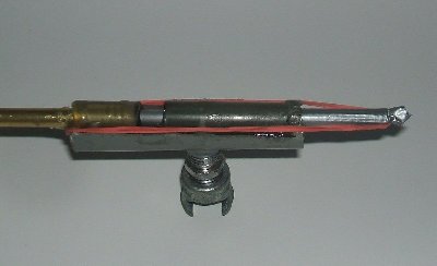The prototype in all its ghettoness.  The rubber band is just a temporary measure, the real deal should have a tension spring (or two ;D) - bolt is shown in the &amp;quot;open&amp;quot; position (with breech access to the magazine closed) - the duct tape is there as an improvised &amp;quot;bolt stop&amp;quot; to prevent the bolt from going too far into the barrel.
