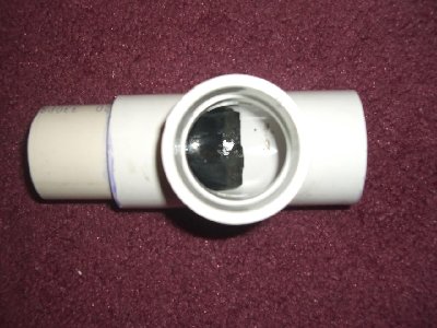 the mouse pad sealing face.