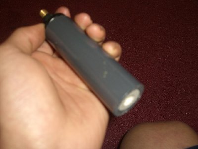 the ''cannon'' in my hand