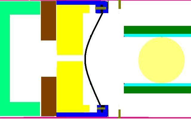 piston and diaphragm open