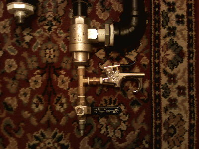 The valve/pilot/fill assembly