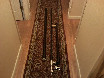 The gun with both barrels