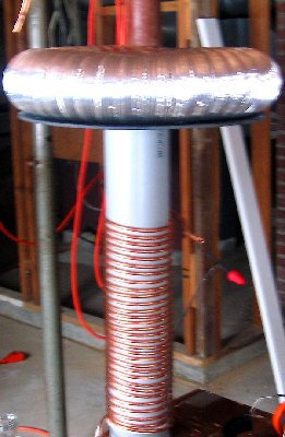 A 300000 volt power supply, homemade too.