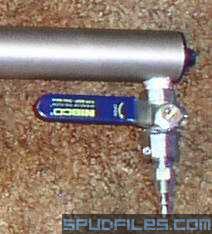 Close Up of the Exhaust Valve