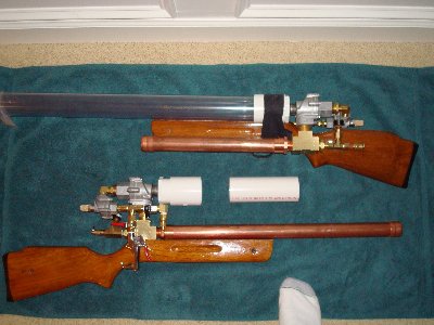 Two alternate designs...  Obligatory foot in photo.