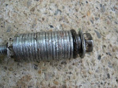 Floating o-ring piston (It looks grubby because I dropped it before I took the pic.