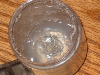 This is the piston when it was still unfinished, I have since filled it with expanding foam and  made other minor improvments