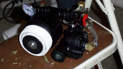 Valve and piston assembly