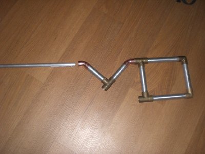 with barrel in front