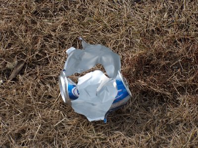 Destroyed can.jpg (284.75 KiB) Viewed 5324 times Beer can filled with water and shot with 1/2 ounce fishing weight/hot glue ammo @ 400psi. 5 yard range.